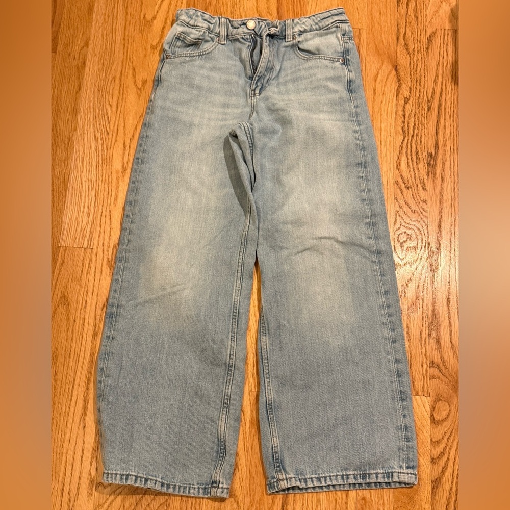 Zara Jeans Girls 11-12 Wide Leg